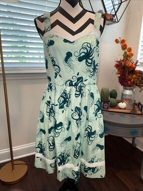 Modcloth Heck Yes Octopus Dress